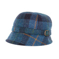 Flapper Cap - Navy/Blue Plaid