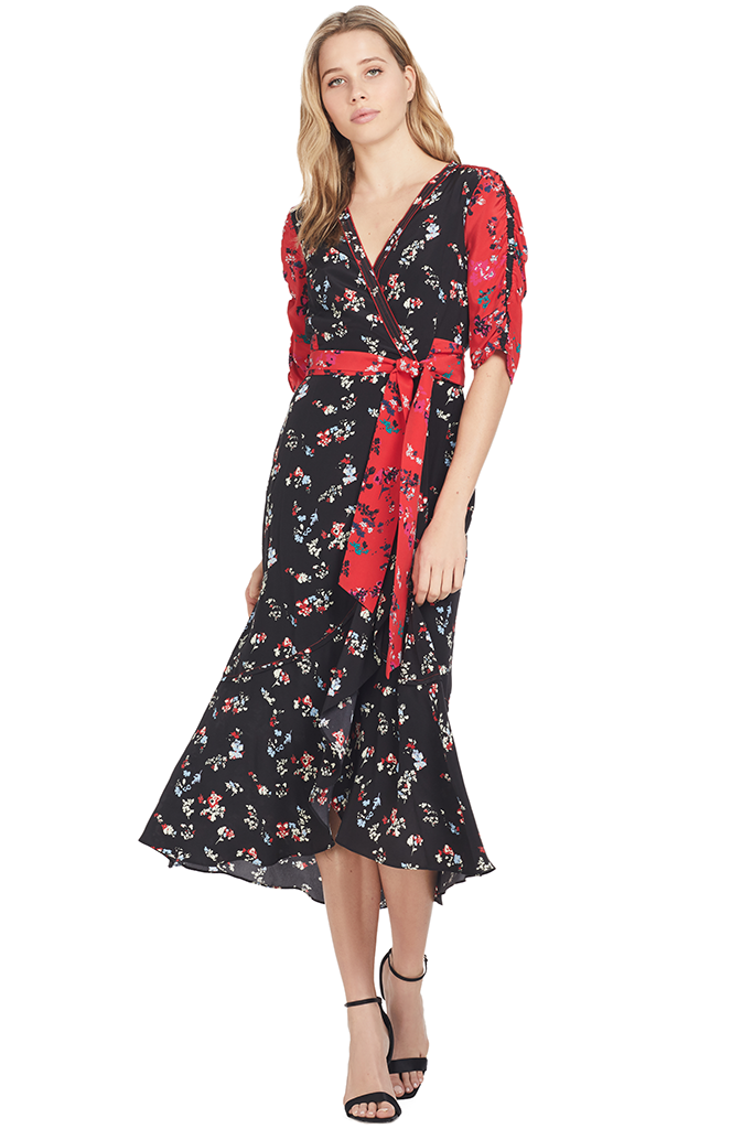 Floral Clusters Blaire Dress