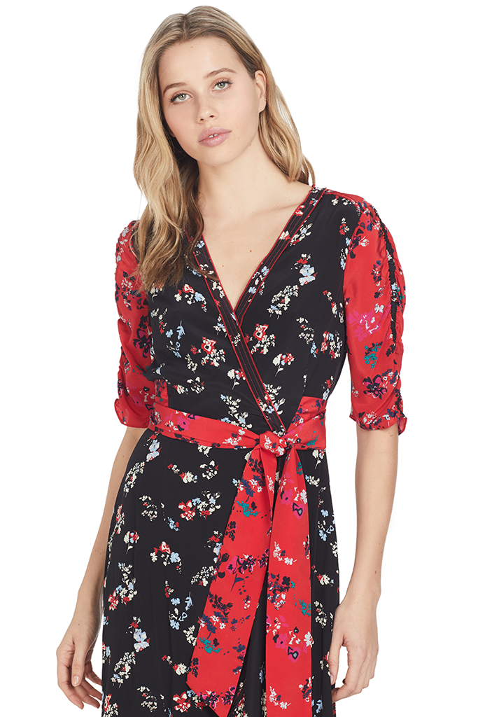 Floral Clusters Blaire Dress