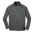 Forte Prep Mini Store Dri Fit 1/4 Zip in Dark Smoke Grey (F243)