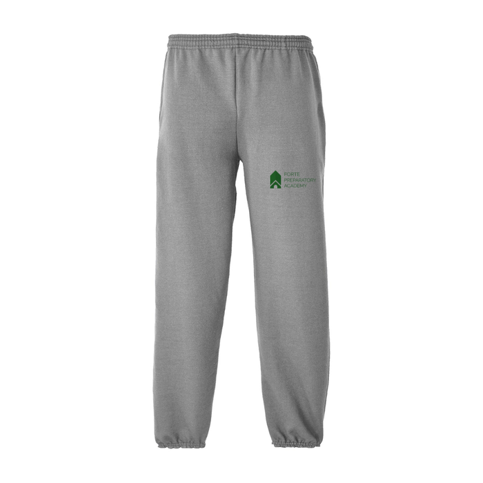 FPA MIDDLE SCHOOL GREY PE PANTS WITH LOGO