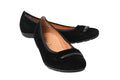 GAB DUFFY BLACK BALLERINAS - Crispins Shoes