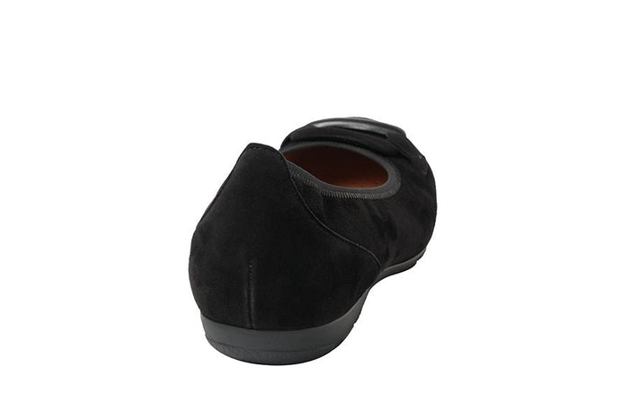GAB DUFFY BLACK BALLERINAS - Crispins Shoes
