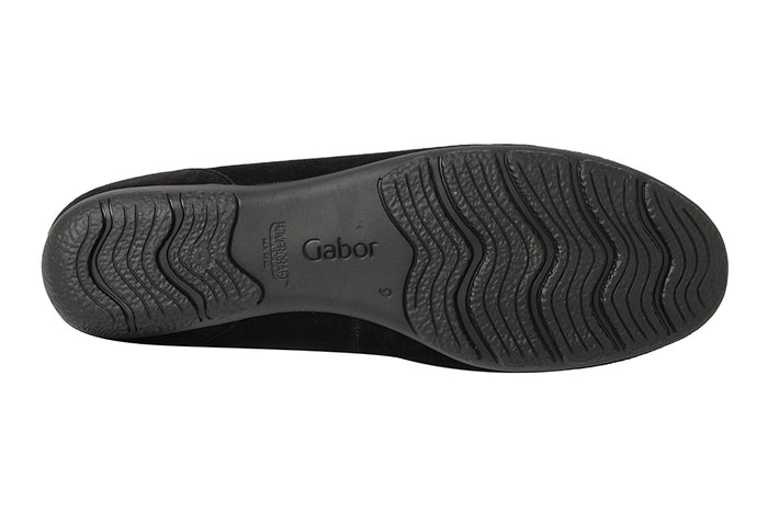 GAB DUFFY BLACK BALLERINAS - Crispins Shoes