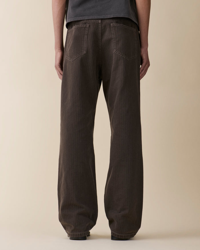 Genua Chevron Brown