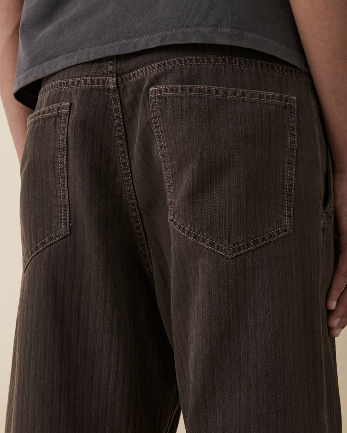 Genua Chevron Brown