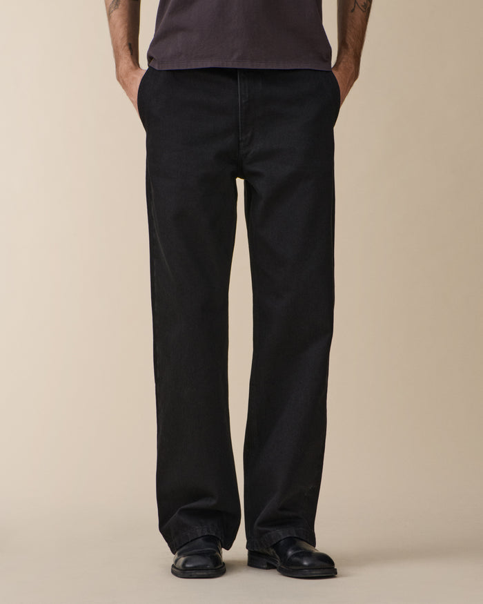 Genua Chino Black Rinse