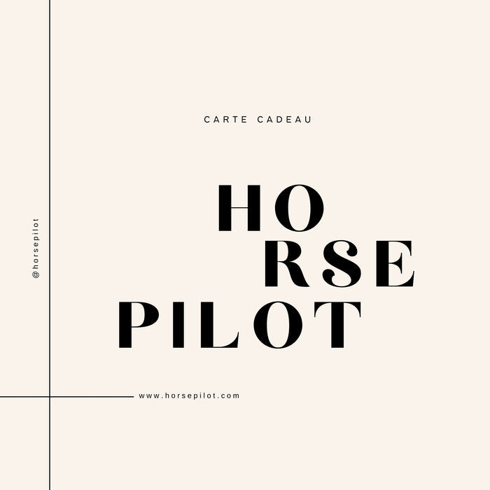 Carte Cadeau de 50 à 400 euros | Horse Pilot
