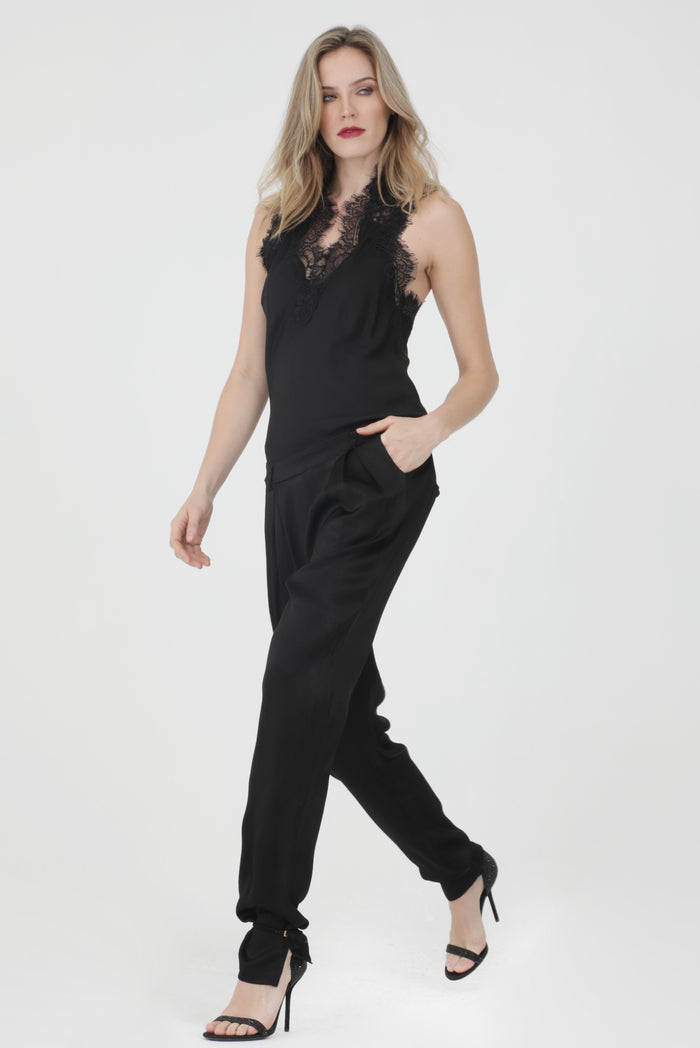 Gina Lace Camisole - Muted Olive