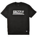 grizzly t shirt script black