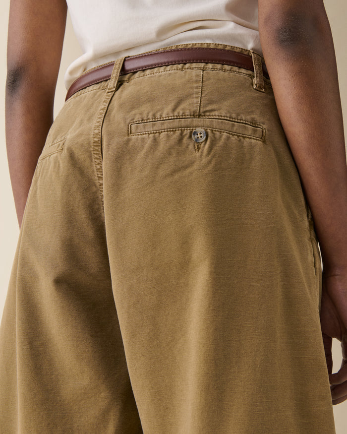 Hanne Shorts Khaki Beige Plié