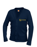 HAYWARD V-NECK NAVY CARDIGAN SWEATER