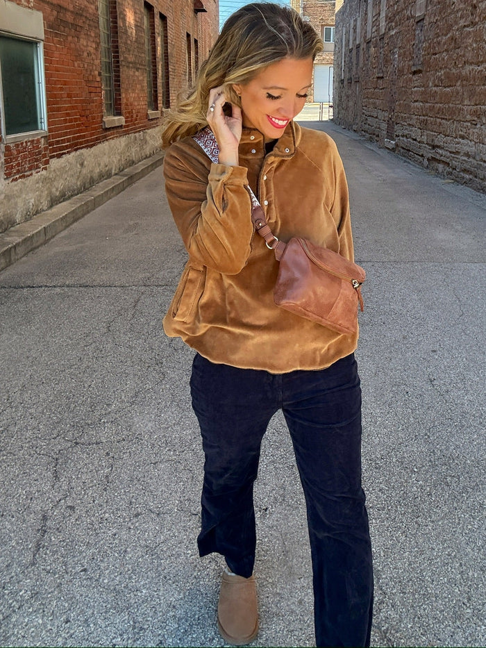 Hello Nite Thea Snap Pullover