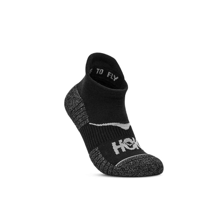 Hoka No-Show Run Sock | 3 Pack | Black / Black / Black