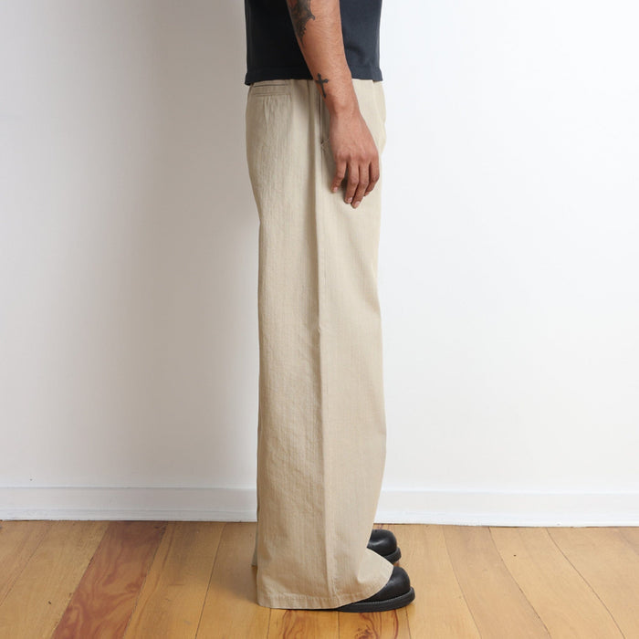 Japanese Malibu Twill Pants Khaki