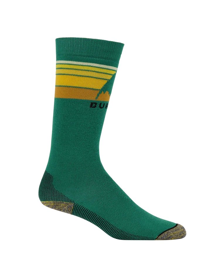 Product image of Kids' Burton Emblem Midweight Socks[Variant:Pacific Teal]