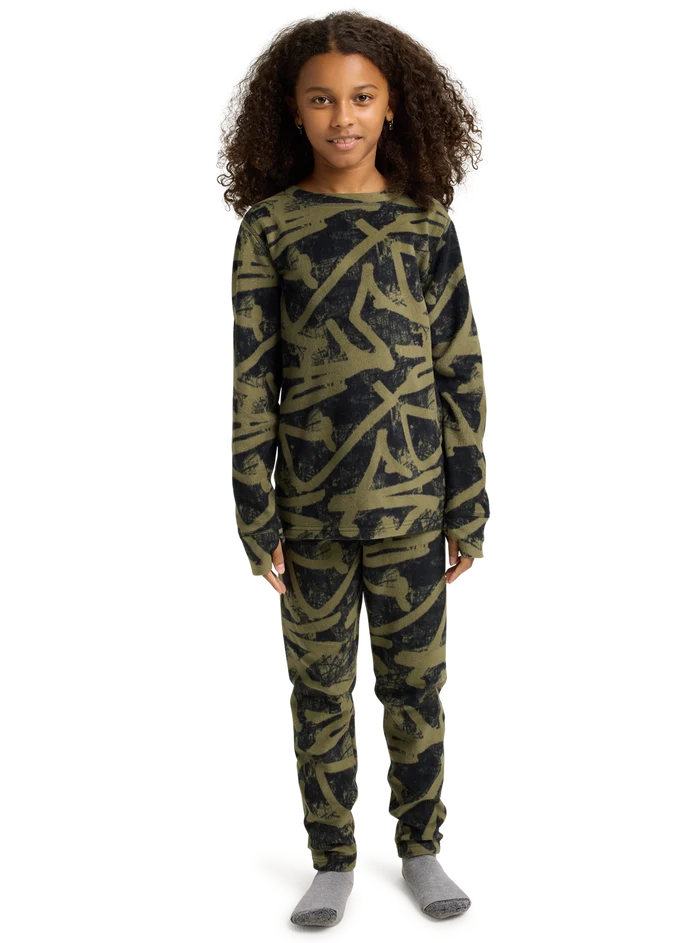 Product image of Kids' Burton Fleece Base Layer Set[Variant:Forest City Streets]