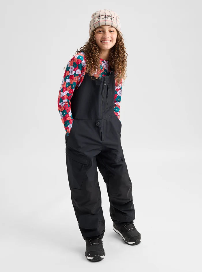 Product image of Kids' Burton Powline GORE-TEX 2L Bib Pants[Variant:True Black]