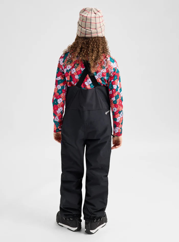 Product image of Kids' Burton Powline GORE-TEX 2L Bib Pants[Variant:True Black]