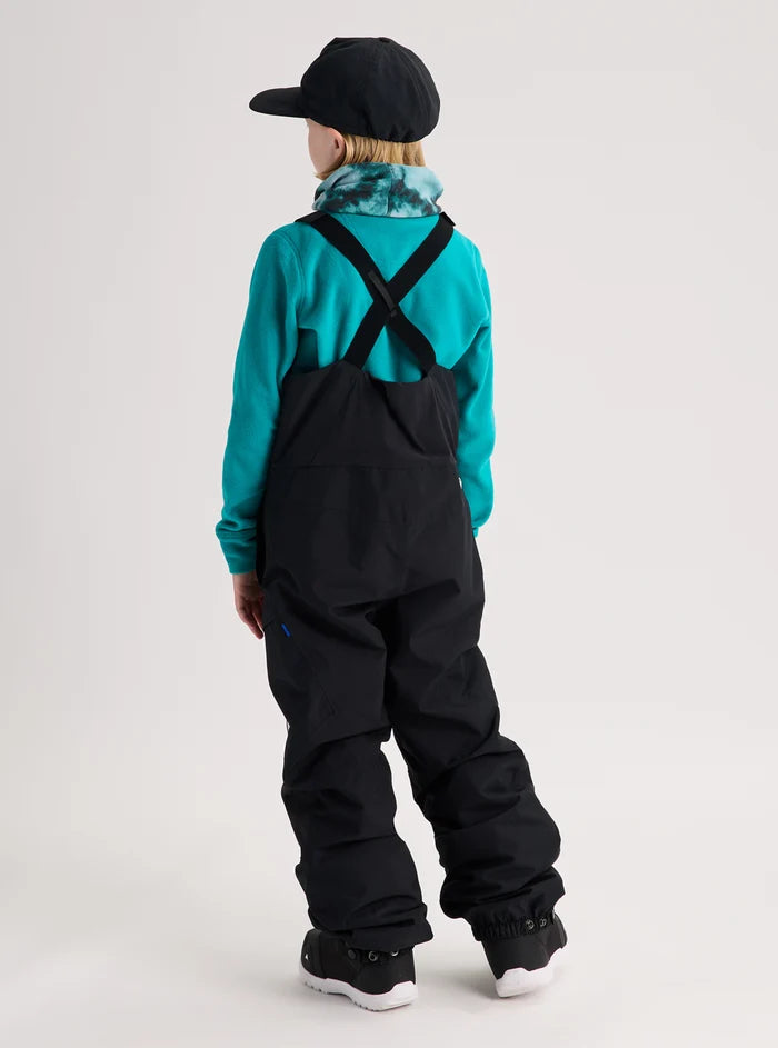 Product image of Kids' Burton Powline GORE-TEX 2L Bib Pants[Variant:True Black]
