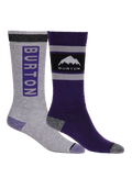 Product image of Kids' Burton Weekend Midweight Socks (2 Pack)[Variant:Imperial Purple]
