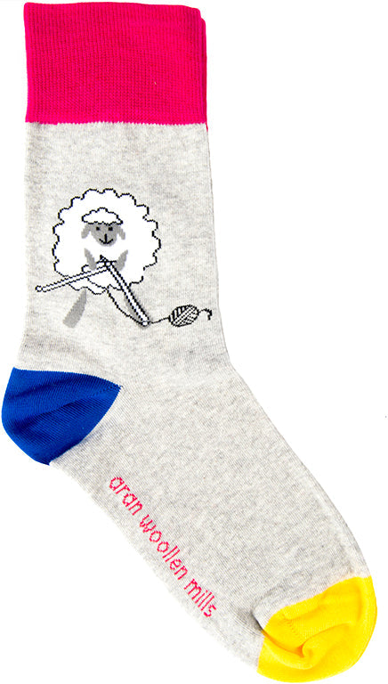 Kniting Sheep Socks