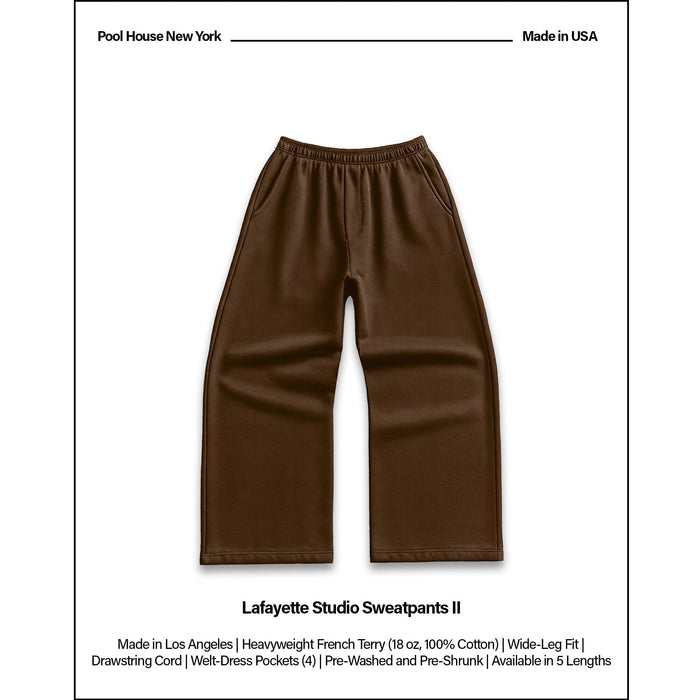 Lafayette Studio Pants II (Sweats) Dark Brown