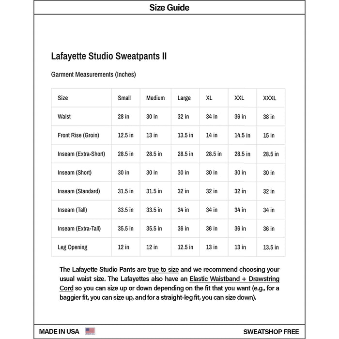 Lafayette Studio Pants II (Sweats) Smoke Grey