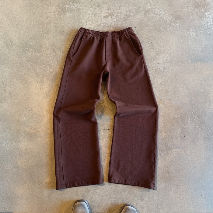Lafayette Studio Pants (Sweats) | Straight-Wide Leg Dark Brown