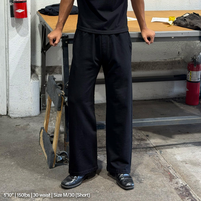 Lafayette Studio Pants (Sweats) | Straight-Wide Leg Classic Black