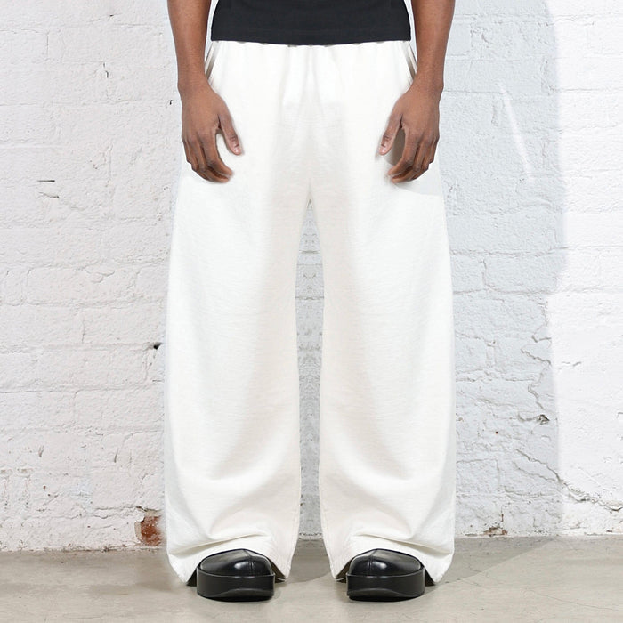 Lafayette Flare Studio Pants (Sweats) Eggshell White