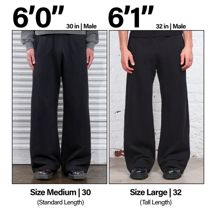 Lafayette Flare Studio Pants (Sweats) Ageless Black