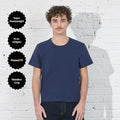 The Larchmont Super-Crop Tee | Heavyweight T-Shirt Classic Navy