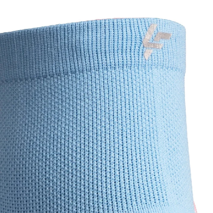 Lightfeet Performance Socks | Midweight | Quarter Crew | Soft Blue