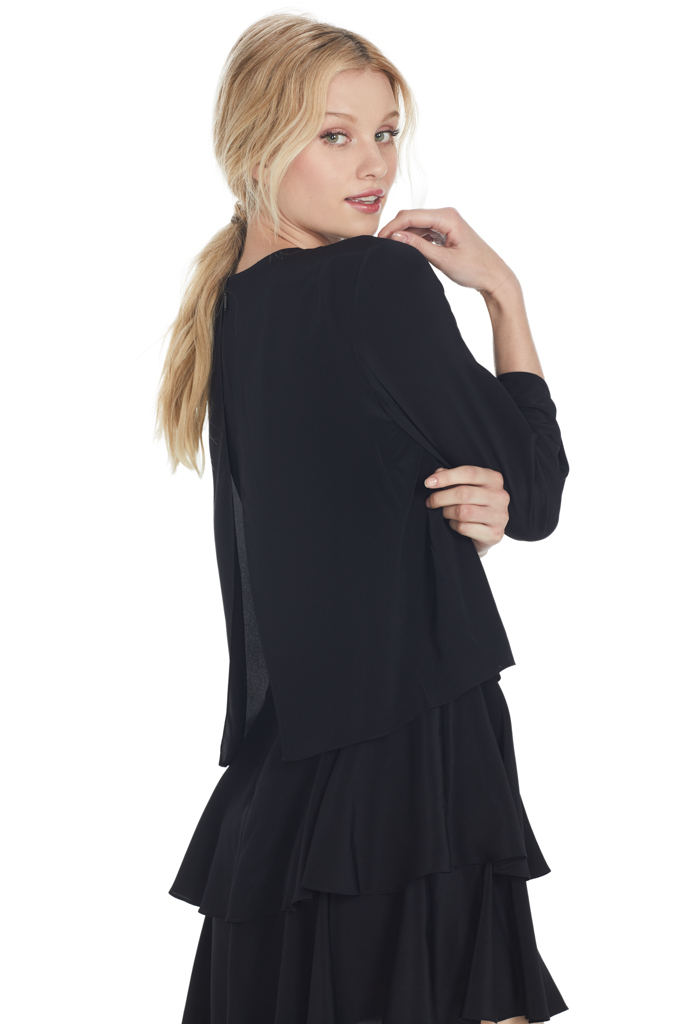 GREY Jason Wu Long Sleeve Dress (Black)