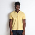 Los Feliz Crop Muscle Polo | Lightknit T-Shirt Butter Yellow