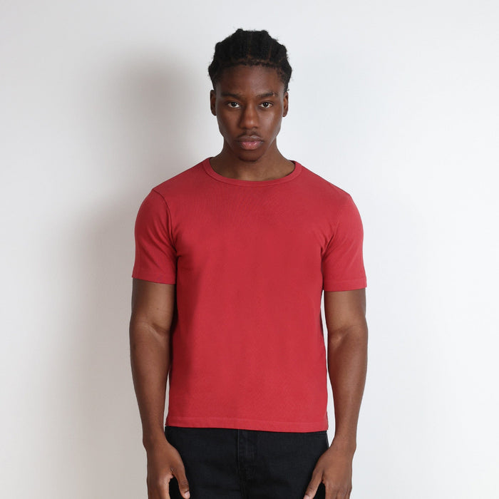 Los Feliz Crop Muscle Tee II | Heavyweight '25 T-Shirt PH Red