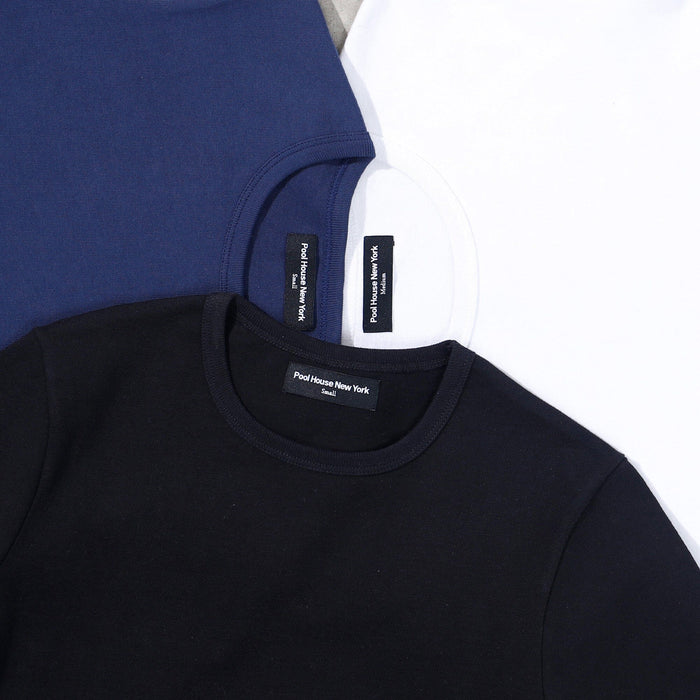 Los Feliz Crop Muscle Tee II | Heavyweight T-Shirt Clasic White