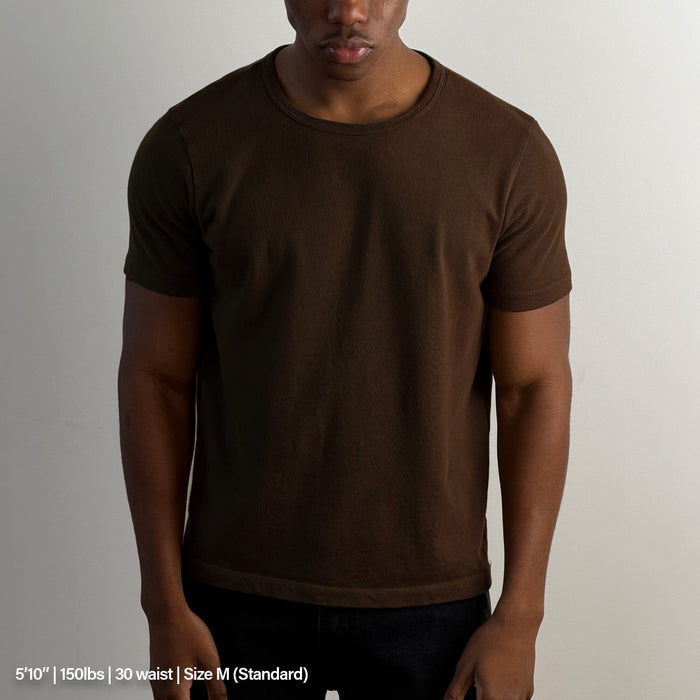 Los Feliz Crop Muscle Tee II | Ultraweight | 16oz T-Shirt Darker Brown