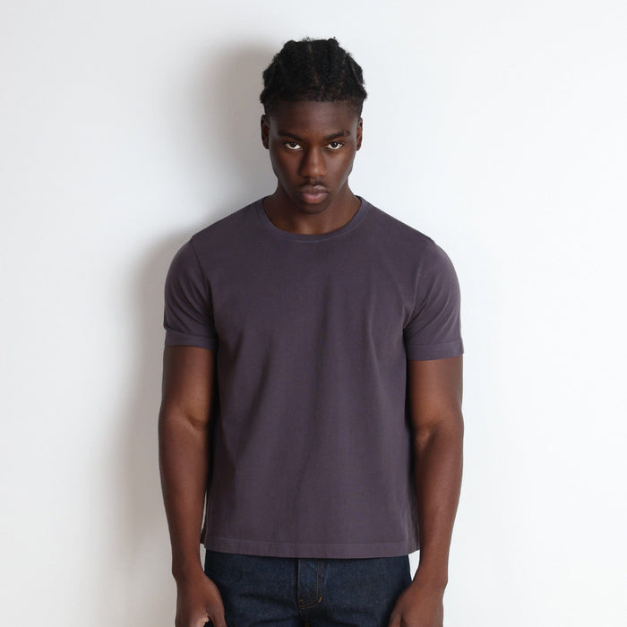 Los Feliz Crop Muscle Tee II T-Shirt Vintage Purple II
