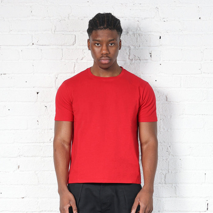 Los Feliz Crop Muscle Tee II T-Shirt Americana Red