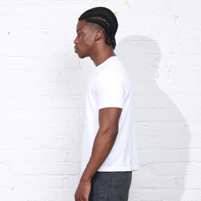 Los Feliz Crop Muscle Tee II T-Shirt Dream White