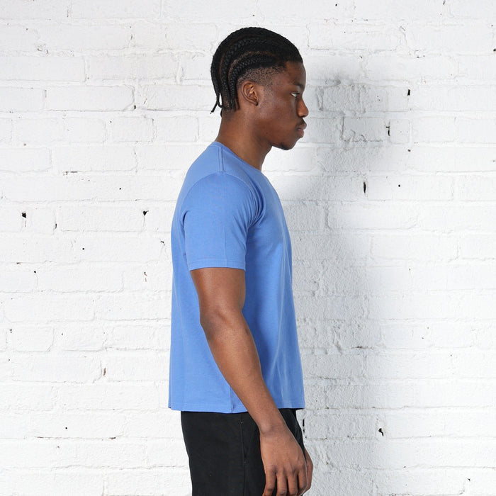 Los Feliz Crop Muscle Tee II T-Shirt True Blue