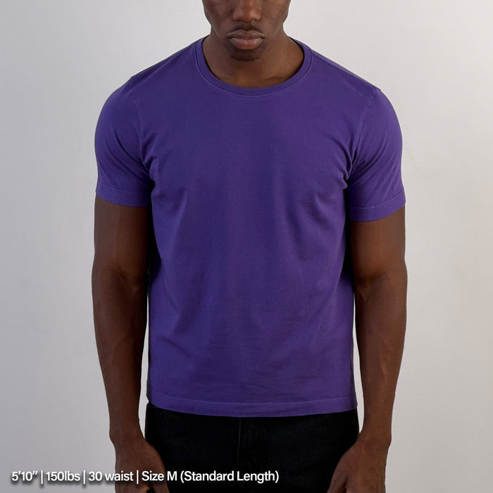 Los Feliz Crop Muscle Tee II T-Shirt Ash Purple