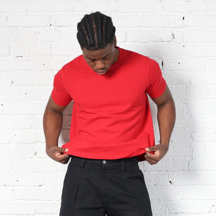 Los Feliz Crop Muscle Tee II T-Shirt Americana Red