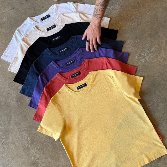Los Feliz Crop Muscle Tee II T-Shirt Ash Purple