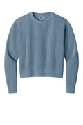 MAFDS Blue Jean Comfort Colors Crop Crewneck w/ Logo