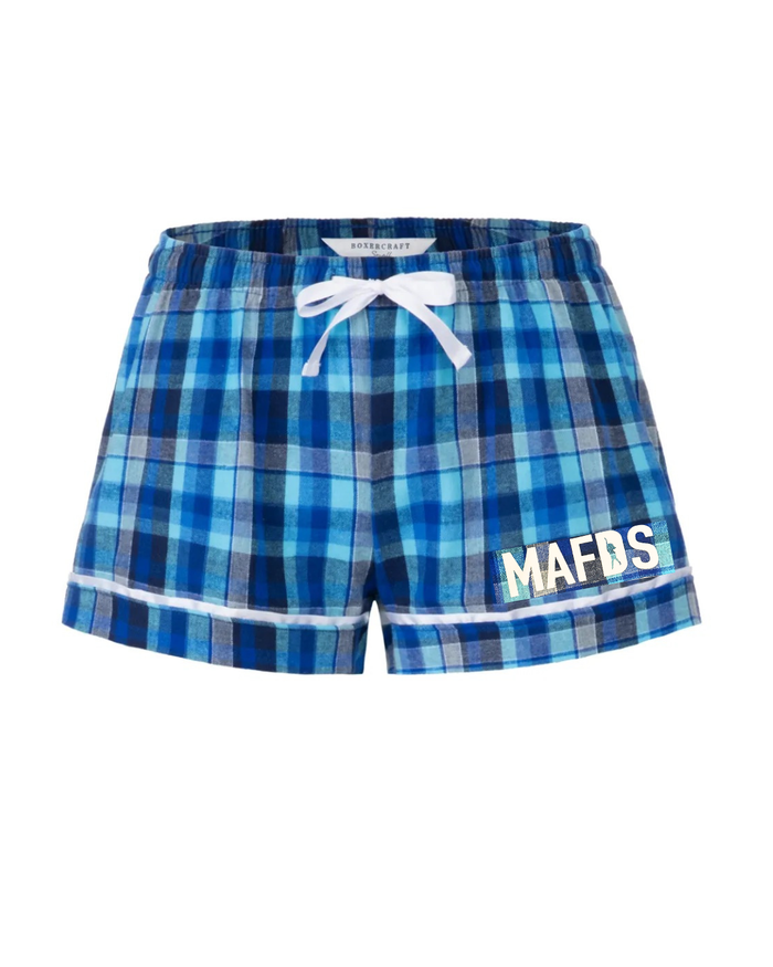 MAFDS Plaid PJ Shorts w/ Logo