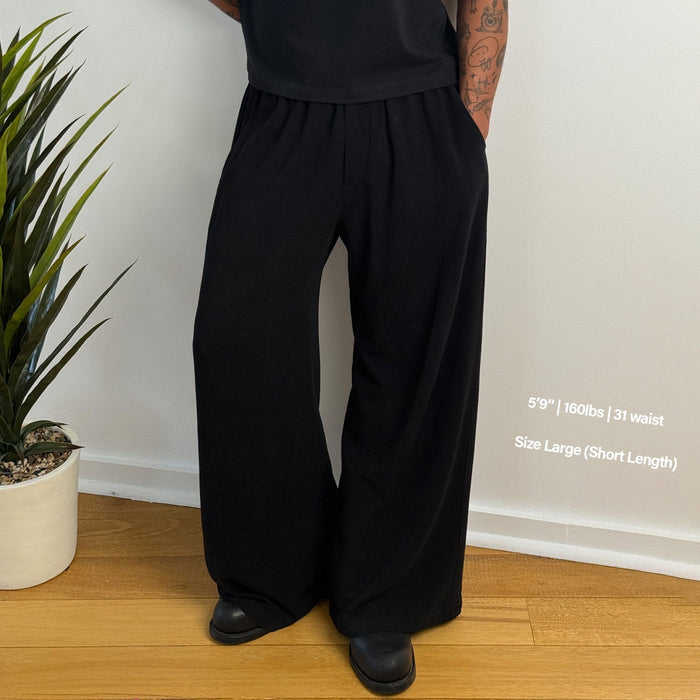 Malibu Linen Pants Classic Black