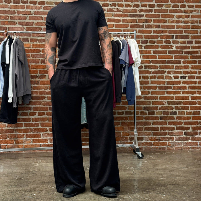 Malibu Linen Pants Classic Black